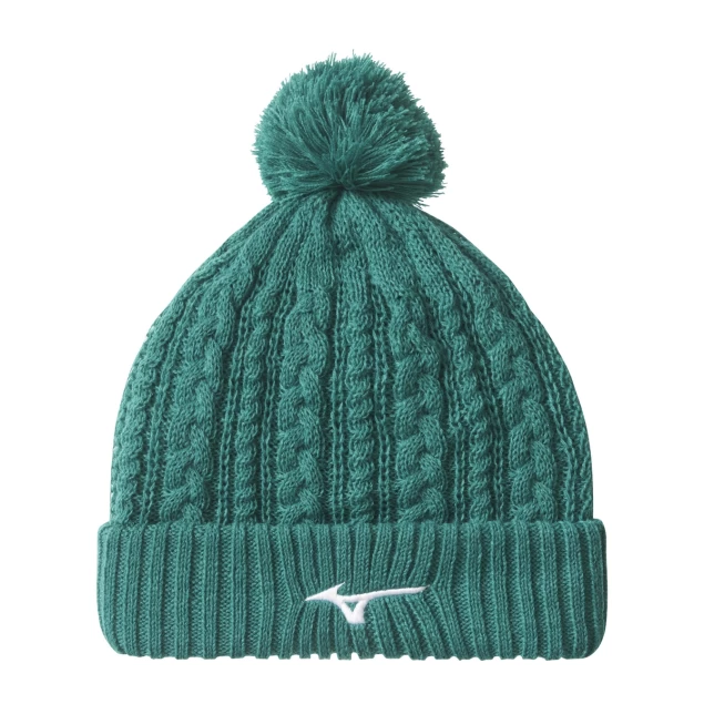 Ocieplana czapka golfowa Mizuno Breath Thermo Knit Bobble Hat 