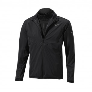 Mizuno 3in1 Jacket black golfowa kurtka+bezrękawnik ocieplane
