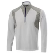 Mizuno Wind Proof 1/4 Zip white golfowa bluza termiczna [WYPRZEDAŻ]