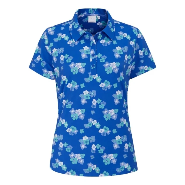 Damska koszulka golfowa Ping Bethany Ladies Printed Polo vibrant bloom