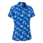 Damska koszulka golfowa Ping Bethany Ladies Printed Polo vibrant bloom