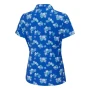 Damska koszulka golfowa Ping Bethany Ladies Printed Polo vibrant bloom