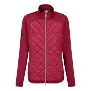 Damska bluza golfowa Ping Ashlynn Hybrid Jacket tibetian red