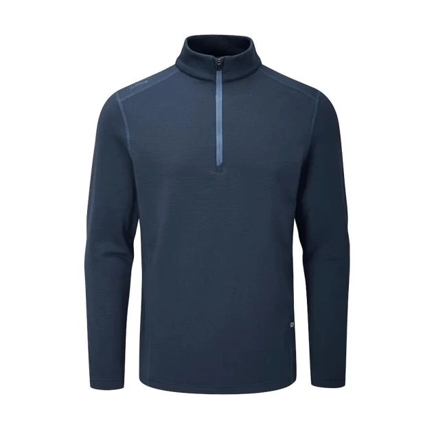 Męska bluza golfowa Ping Edwin Midlayer oxford blue