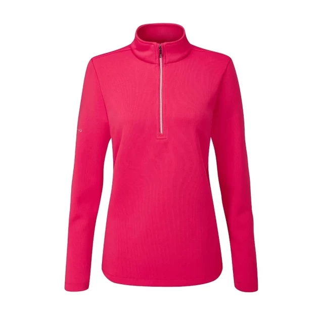 Damska bluza golfowa Ping Lyla Half Zip Midlayer rosebud