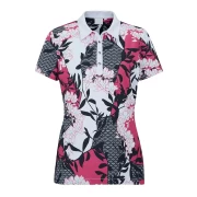 Damska koszulka golfowa Ping Rumour Printed Polo blossom