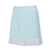 Damska spódniczka golfowa Ping Georgia Printed Skort white/aruba blue