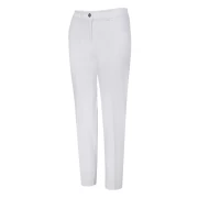 Damskie spodnie golfowe Ping Vic Tapered Ladies Trousers white