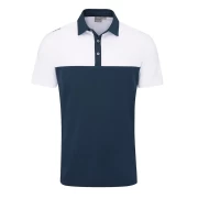 Męska koszulka golfowa Ping Bodi Polo navy/white