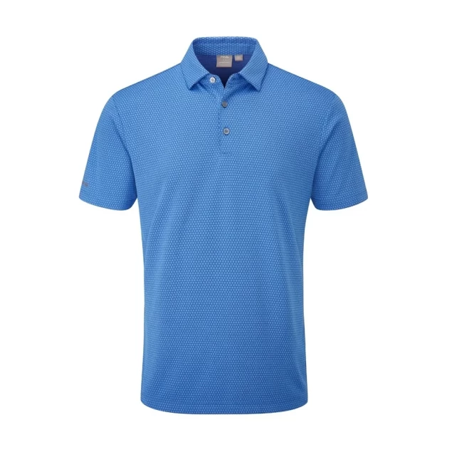 Męska koszulka golfowa Ping Halcyon Polo french blue