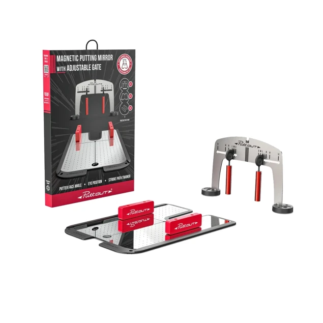 PuttOUT Putting Mirror & Adjustable Gate Set golfowe lustro do treningu puttowania