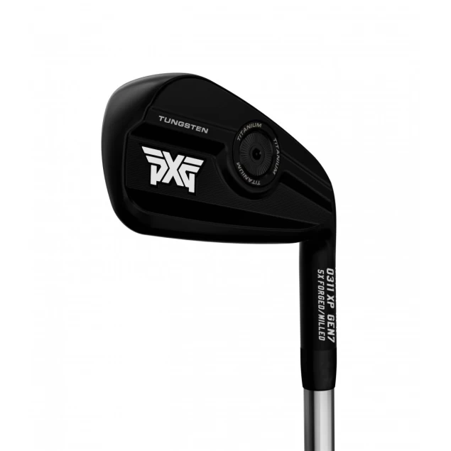 PXG 0311 XP GEN7 Black zestaw ironów golfowych (stalowy shaft)