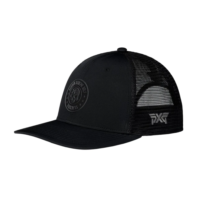 Męska czapka golfowa PXG Darkness 6-Panel Trucker Snapback Cap