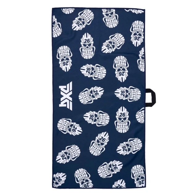 PXG Darkness Tiki Skull Players Towel ręcznik golfowy