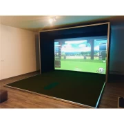 Box i ekran do symulatora golfowego rozmiar ELITE SUPER (5x3,2x1,5m)