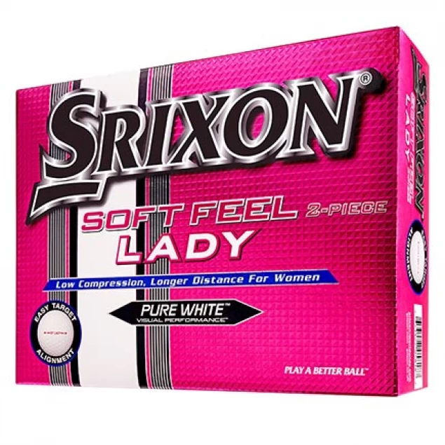 Srixon Soft Feel Lady 12-pack piłki golfowe