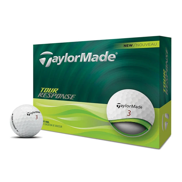 Taylor Made Tour Response white 12-pack piłki golfowe