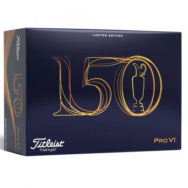 Piłki golfowe Titleist ProV1 150th The Open 6pack