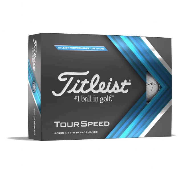 Titleist Tour Speed white 12-pack piłki golfowe