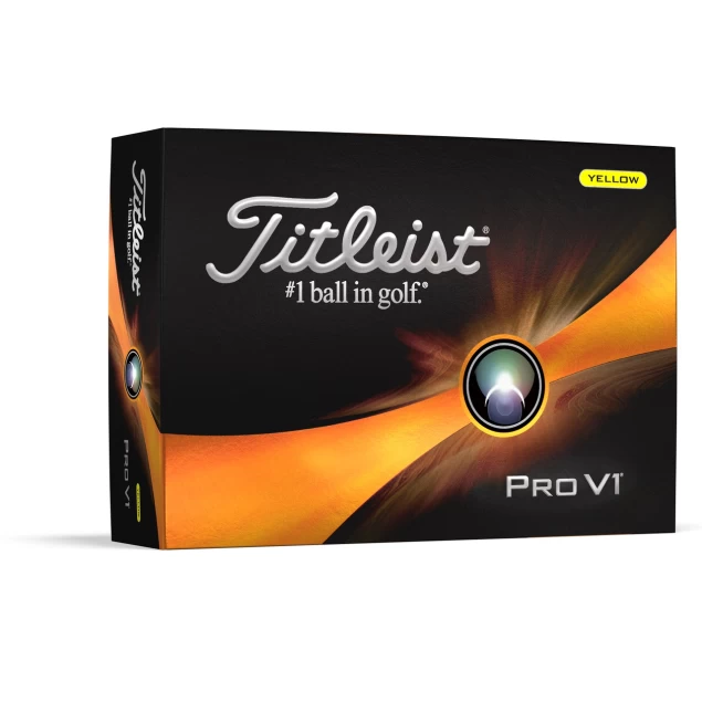 Piłki golfowe Titleist ProV1 yellow 12-pack 