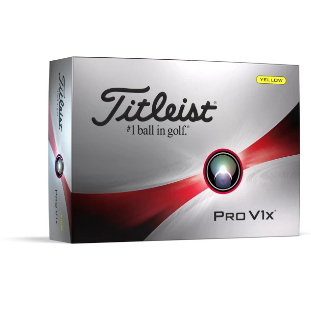 Titleist ProV1x yellow 12-pack piłki golfowe