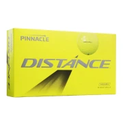 Piłki golfowe Pinnacle Distance yellow 15-pack