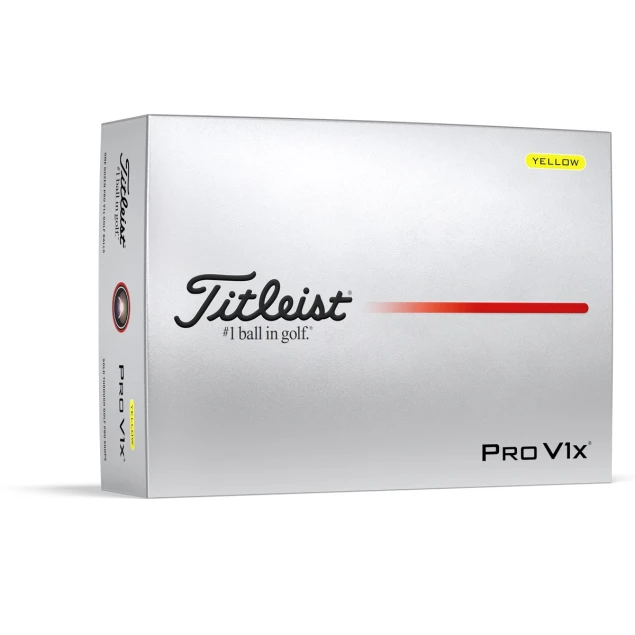 Titleist ProV1x yellow 12-pack piłki golfowe
