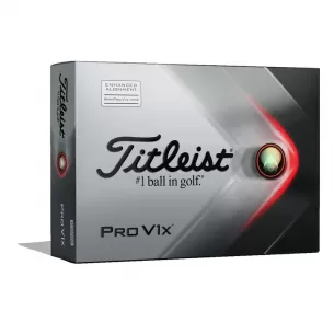 Titleist ProV1x AIM with Enhanced Alignment 12-pack piłki golfowe