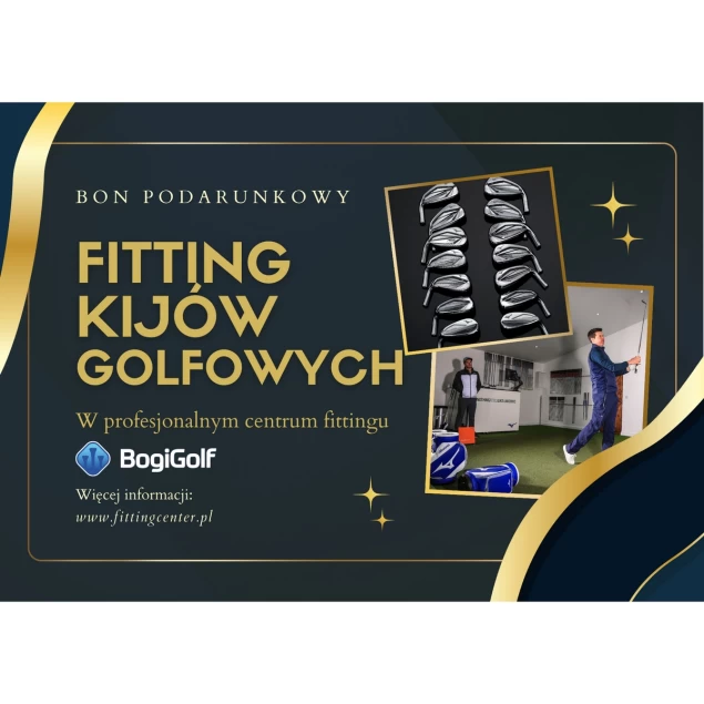 Bon podarunkowy na fitting kijów golfowych 2h