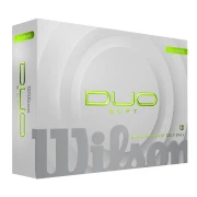 Wilson Staff DUO Soft green 12-pack piłki golfowe