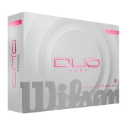 Wilson Staff DUO Soft Ladies pink 12-pack piłki golfowe