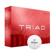 Wilson Staff Triad white 12-pack piłki golfowe