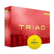 Wilson Staff Triad yellow 12-pack piłki golfowe
