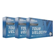 Zestaw Trzech Opakowań Piłek Golfowych Wilson Tour Velocity Accuracy