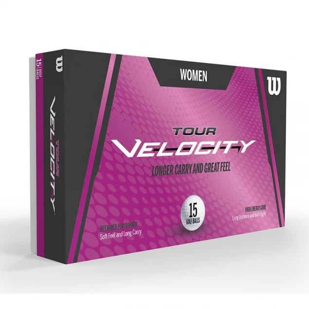 Wilson Tour Velocity Women 15-pack piłki golfowe