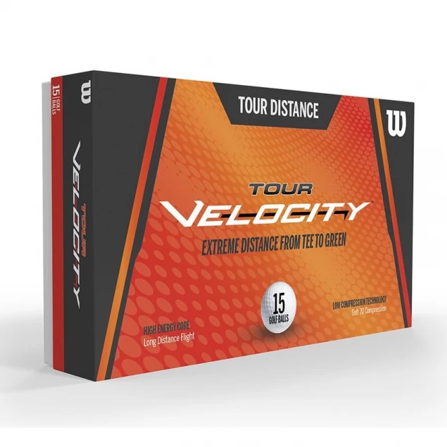 Piłki golfowe Wilson Tour Velocity Distance 15-pack 