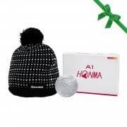 Zestaw Prezentowy Dla Golfisty #13 - damska czapka TaylorMade, piłki Honma A1 kolorowe, tealight holder Zestaw Prezentowy Dla Golfisty #13 - damska czapka TaylorMade, piłki Honma A1 kolorowe, tealight holder