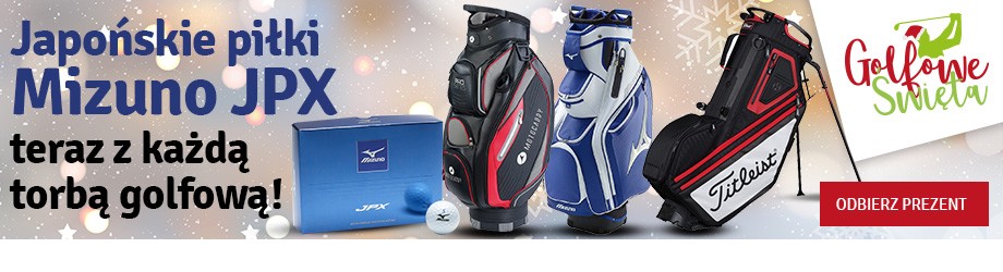 Torby golfowe + Piłki Mizuno JPX