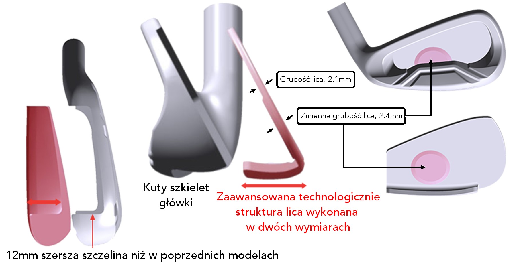 Honma Beres kije golfowe