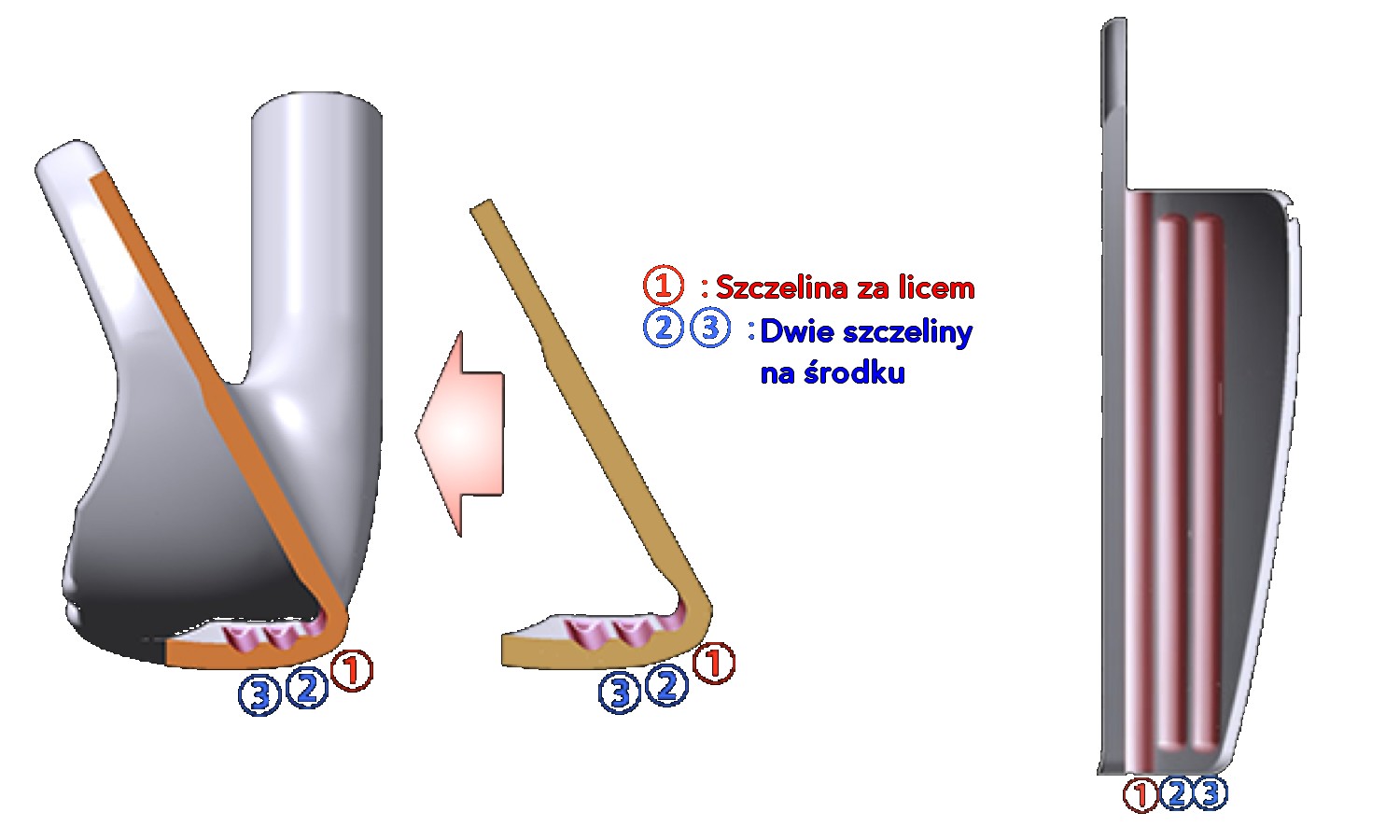 Beres Honma kije golfowe